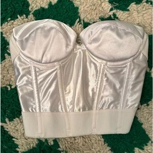 Wonderbra white corset